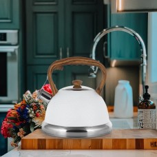 Чайник Kamille 2.7л з нержавної сталі зі свистком KM-1098