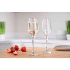 Набор бокалов для шампанского ARDESTO Loreto 6 шт, 230 мл, стекло AR2623LC