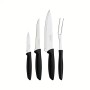 Набор ножей из 4-х предметов Tramontina Plenus black 23498/031