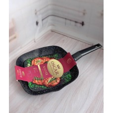 Сковорода гриль OSCAR MASTER 28 см б/крышки OSR-8102-28