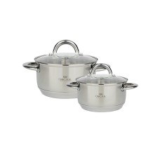 Набор посуды OSCAR NEST 2 кастрюли с крышками (1.7 л+3.15 л) OSR-4000