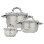 Набор посуды OSCAR MASTER ковш 1.15 л к + кастрюля (1.9 л+3.6 л) OSR-4001/n