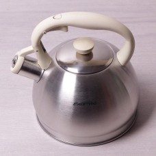 Чайник Kamille 2л з нержавної сталі з свистком 0693N