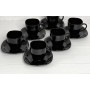 Чайний сервіз Luminarc Carine Black P4672