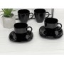 Чайний сервіз Luminarc Carine Black P4672