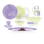 Сервиз столовый 46 предметов LUMINARC PURPLE&GREEN V0185