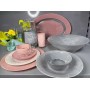 Сервиз столовый 46 предметов LUMINARC FLEUR BLUSH PINK&GREY V0186