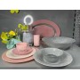 Сервиз столовый 46 предметов LUMINARC FLEUR BLUSH PINK&GREY V0186