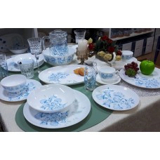 Столовый сервиз Luminarc DIWALI FRESCURA TURQUOISE 46 предметов 6 персон Q7823