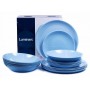 Сервиз столовый 18 предметов Luminarc DIWALI LIGHT BLUE P2962