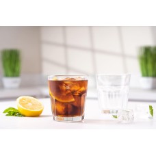 Набір низьких стаканів ARDESTO Salerno 305 мл, 3 шт, скло AR2630WS