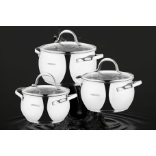 Набор кастрюль Ardesto Gemini из 6 предметов (AR1906GSS)