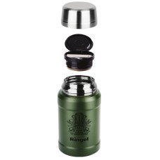 Термос для їжі 800 мл (в комплекті кришка-мішка, термосумка, ложка) RINGEL Power UP RG-6134-800