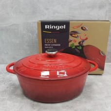 Гусятница RINGEL Essen Ростер 30*23*11 см (4.5л) с крышкой (RG-2308-30)