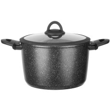 Кастрюля RINGEL Zira з крышкой высокая 24 см (6.3 л) (RG-21006-24h)