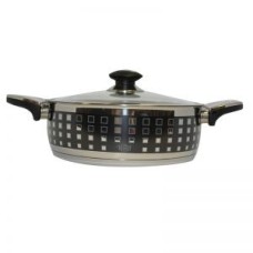 Сотейник Krauff 3,6 літра зі скляною кришкою діаметр 24 см