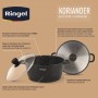 Кастрюля RINGEL Koriander алюм 24 см с крышкой 4.5 л (RG-2107-24)
