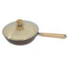 Сотейник Krauff с керамическим покрытием и стеклянной крышкой диаметр 28 см 25-45-053