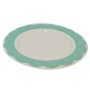 Мелка тарілка Lacy 26 см Krauff бірюзова