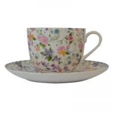 Чашка з блюдцем Versailles 230 мл Krauff