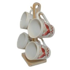 Набір чашок чайних Village 5 предметів Krauff