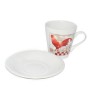 Кавова чашка з блюдцем Village 150 мл Krauff