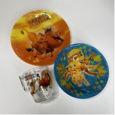 Дитячий набір Luminarc Disney Король Лев 3 предмети 9345P