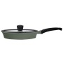Сковорода RINGEL Zitrone Olive 28см с крышкой (RG-2108-28/OL)