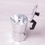 Кофеварка гейзерная Kamille 150 мл из алюминия KM-2500
