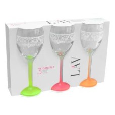 Набор бокалов для вина venue sweet memories 245 мл 3 шт lav