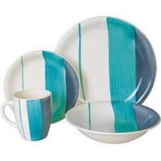 Сервиз столовый Keramia Blue Turquoise Керамика 4 персоны х 16 предметов (24-237-100)