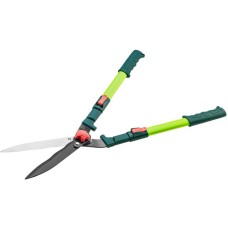 Ножиці для живоплоту VERTO 15G312, хвилясте лезо 200м, телескопічні 67-88см, 1.35кг