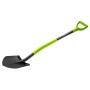 Verto 15G010 Лопата, металева ручка, із тримачем