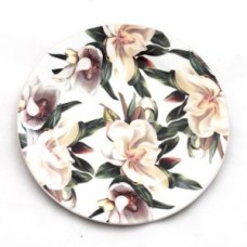 Тарелка десертная белая магнолия 19 см oselya ukraine