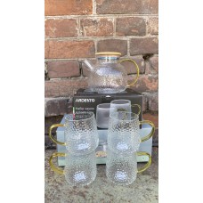 Сервіз з 4-х чашок + заварник ARDESTO Dew AR2635C/1