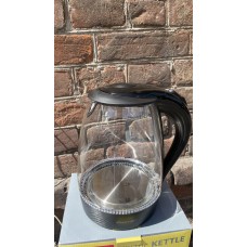 Електричний чайник Kamille KM-1700B 1.7 л з синьою LED підсвіткою.