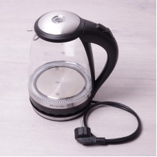 Електричний чайник з синьою LED підсвіткою 1,5 л. Kamille 1701B