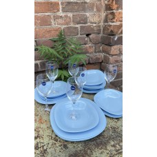Набор 24 предмета столовой посуды Luminarc CARINE Light Blue