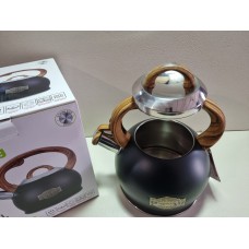 Чайник 2л из нержавеющей стали со свистком и ручкой 