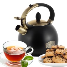 Чайник 2,7 л. з нержавної сталі зі свистком Kamille KM 0852