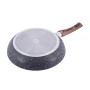 Сковорода 26см с антипригарным покрытием (гранит)PTFE Kamille 4162