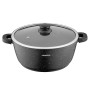 Кастрюля  (28 см), 6.4 л. со стеклянной крышкой ARDESTO Gemini Anzio, алюминий, черный AR2426GE