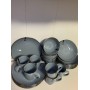 Сервиз Ardesto Bagheria 30 предметов серый Grey