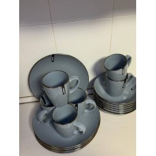 Сервіз Ardesto Bagheria 20 предметів WGC сірий