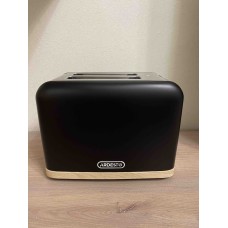 ARDESTO Тостер T-F420BWD, 800Вт, металл, 2 слота, черный