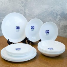 Класика 30 предметів Сервіз столовий білий Luminarc Diwali V0362