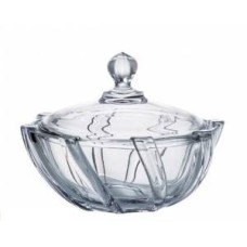 Сахарница Bohemia Infinity, 190мм с крышкой