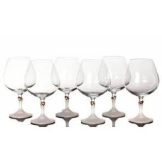 Набор бокалов для коньяка Bohemia lilly 400 мл 6 шт
