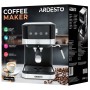 Кофеварка рожковая ARDESTO TSteel Collection 1.5л, молотый, ручной капучинатор, сенсорное управление,