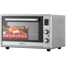 Електрична піч 60л, 2040Вт, електр., конвекція, подвійне скло, вертел, сірий